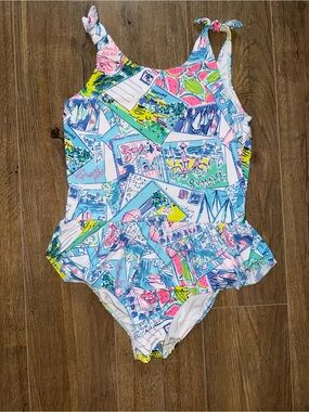 Lilly Pulitzer Girls Bathing Suit